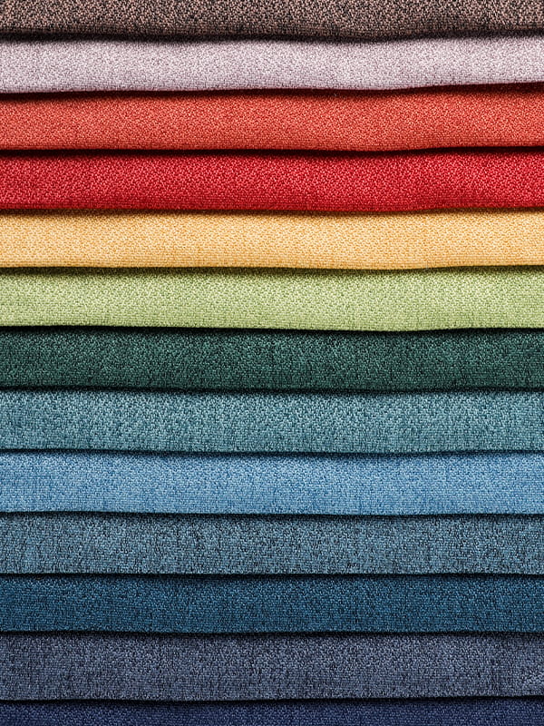 Tissu en polyester et en lin pour canapé Gurigi