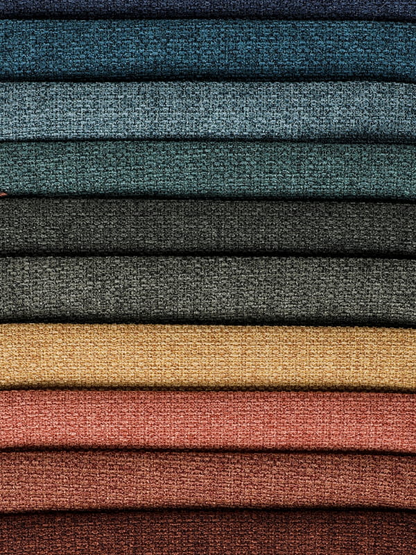 Fabric de canapé en lin en polyester