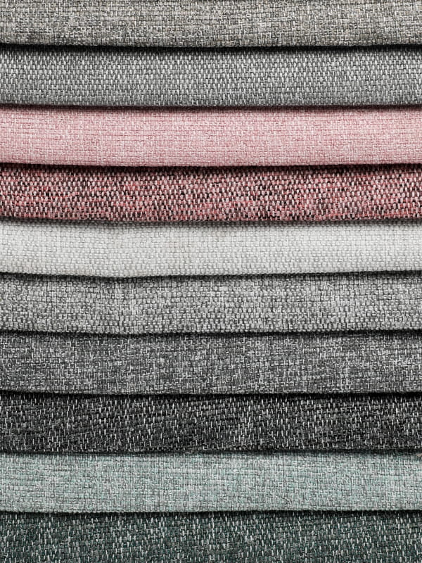 SOFA MOSES EN COULEUR COLLE FIN COTTON LINEN TISSAUX