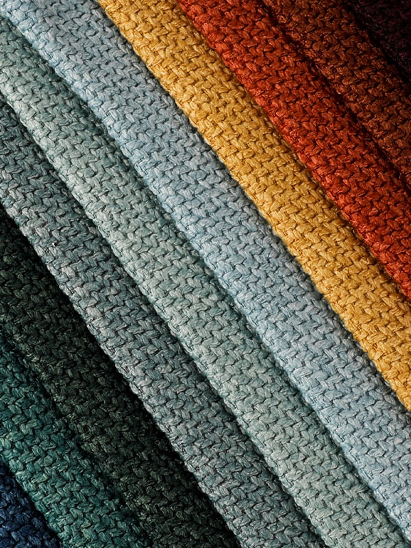 Fabrics de lin en coton en coton à couleur unie elta SOFA Fabrics de lin en coton en coton à couleur unie elta SOFA