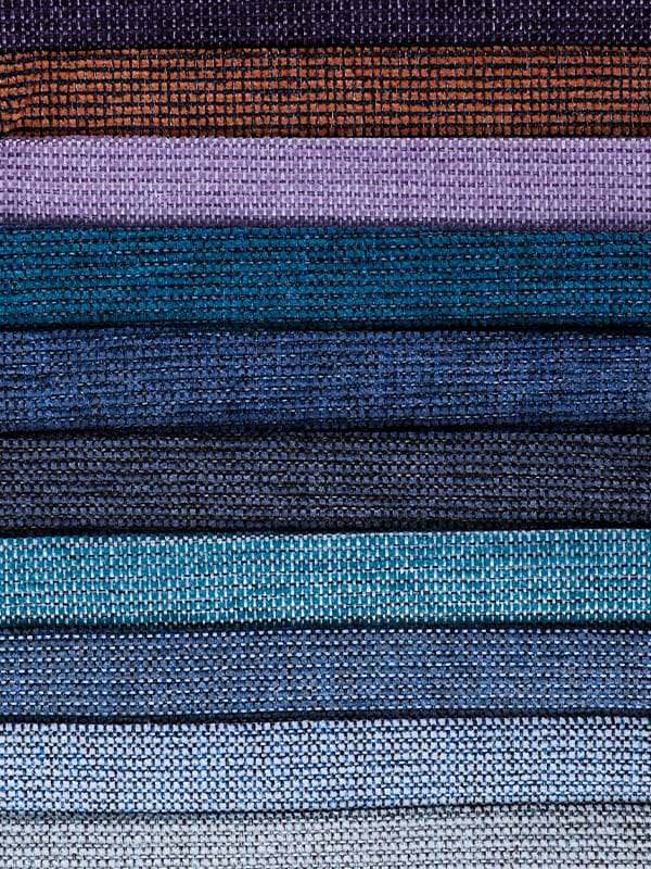 Canapé tissu tissé de chenille