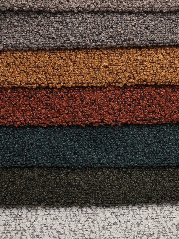 Fabriques de canapé en polyester et canapé en lin en boucle Heineken